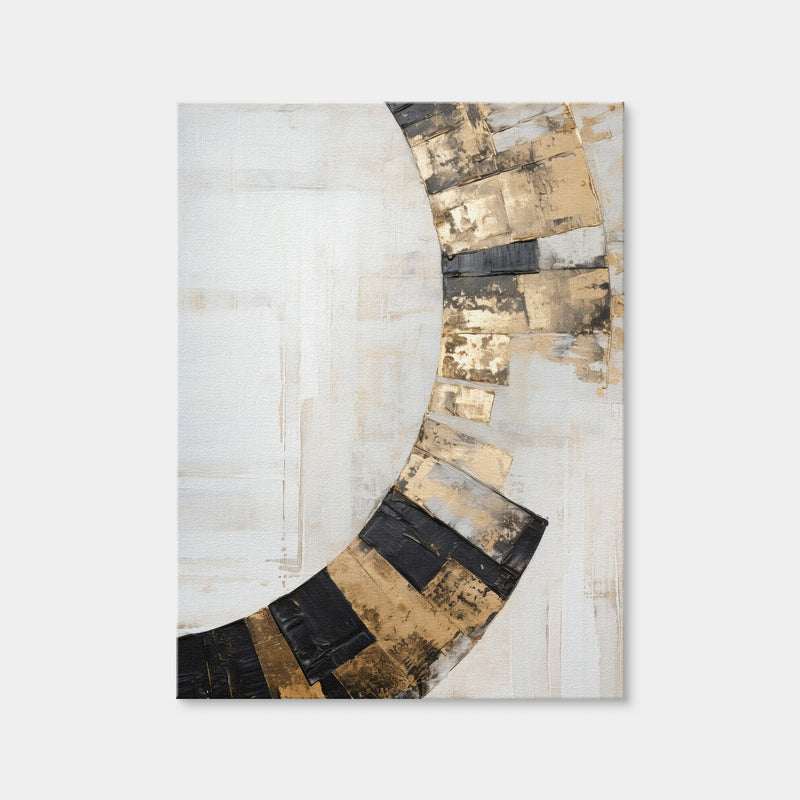 AUTO-MOCKUP WHITE | ABSTRACT ART Passage of Time | 1 Piece | Gallery Wrap Canvas | group=3x4