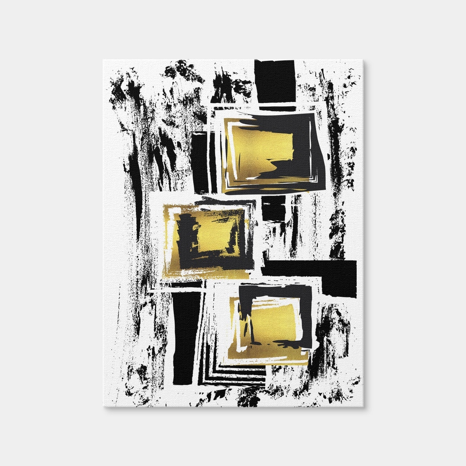 AUTO-MOCKUP WHITE | ABSTRACT ART Urban Patterns | 1 Piece | Gallery Wrap Canvas | group=3x4