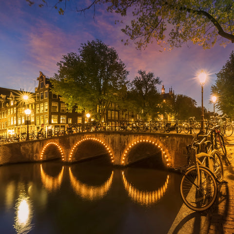 AMSTERDAM from Keizersgracht Wall Art