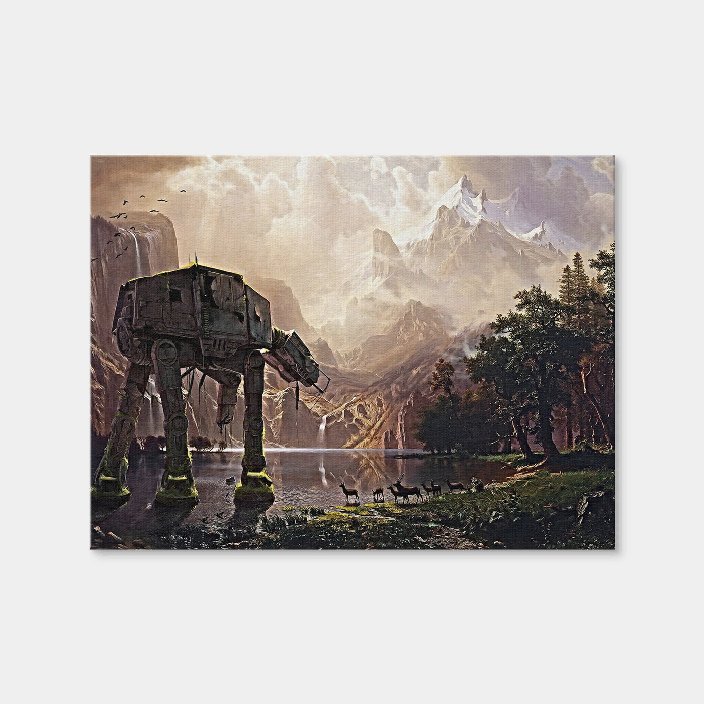 AUTO-MOCKUP WHITE | AT-AT Walker | 1 Piece | Gallery Wrap Canvas | group=4x3