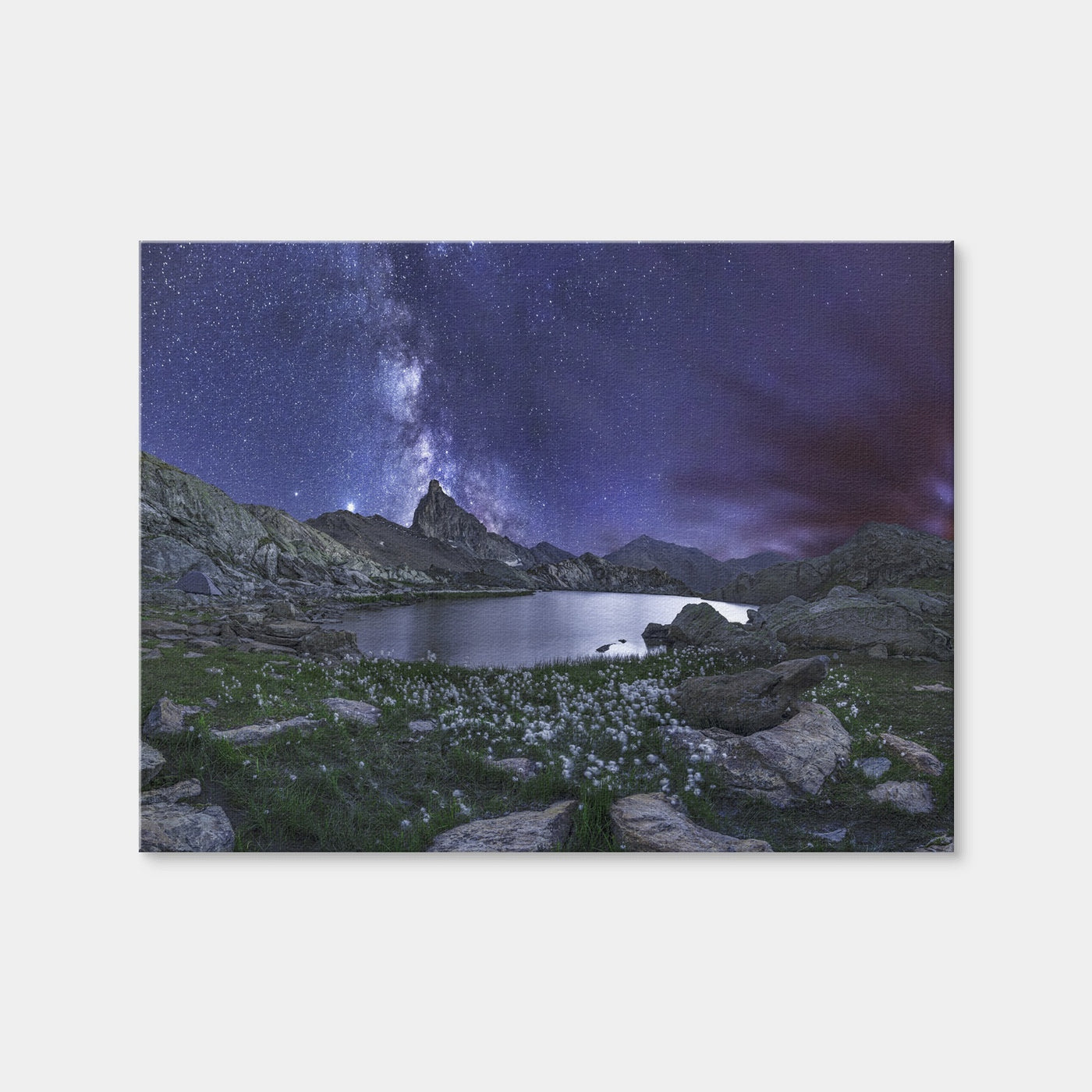 AUTO-MOCKUP WHITE | A Lake of Queyras | 1 Piece | Gallery Wrap Canvas | group=4x3