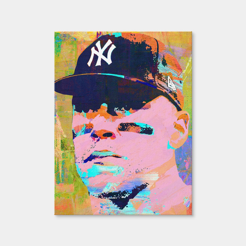 AUTO-MOCKUP WHITE | Aaron Judge | 1 Piece | Gallery Wrap Canvas | group=3x4