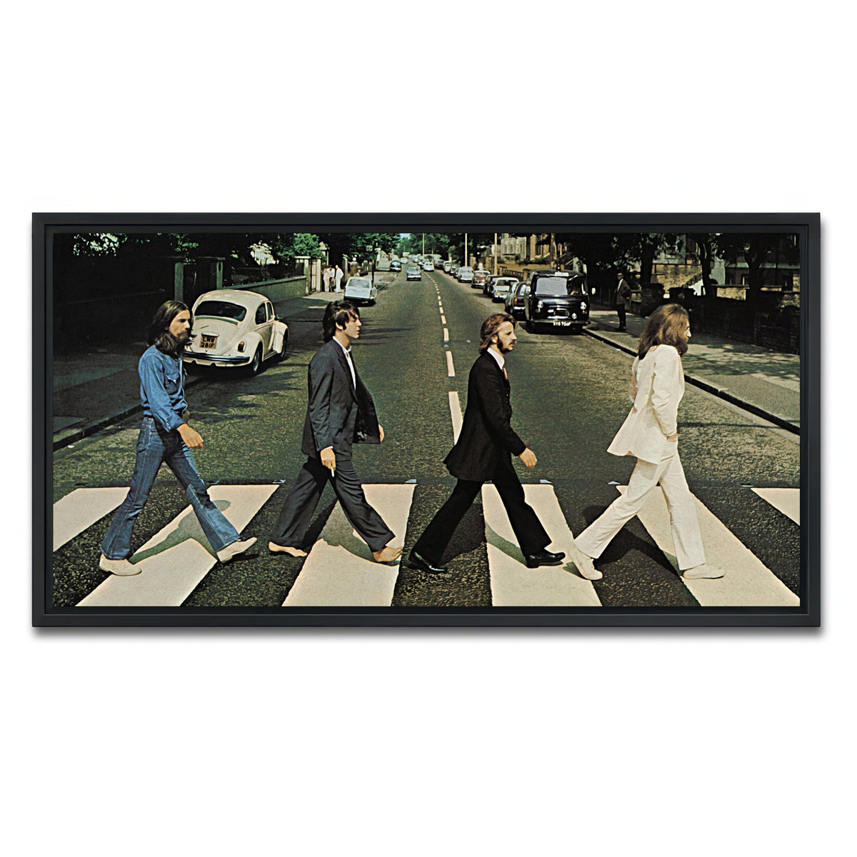 AUTO-MOCKUP WHITE | Abbey Road | 1 Piece | Black Frame | group=2x1