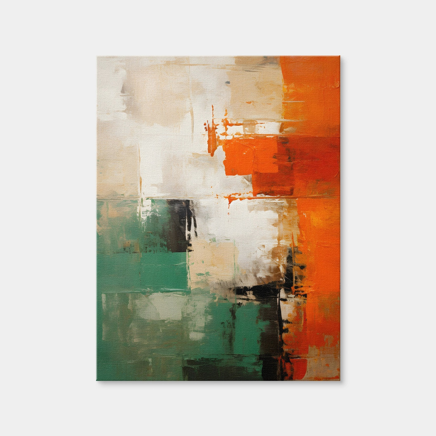 AUTO-MOCKUP WHITE | Abstract - Shapes Series 11 | 1 Piece | Gallery Wrap Canvas | group=3x4