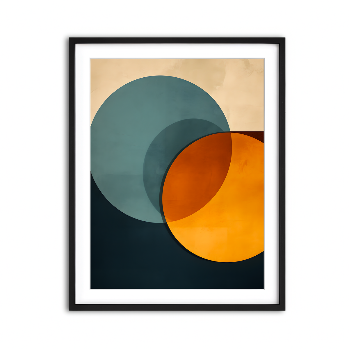 Framed Print 3x4 Black