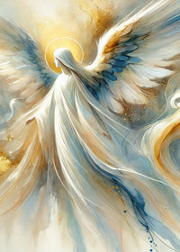 Abstract Angel Wall Art