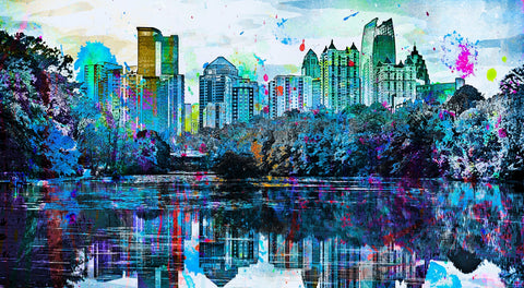 Abstract Atlanta Wall Art