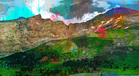 Abstract Bierstadt Wall Art