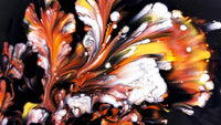 Abstract Blossom Wall Art