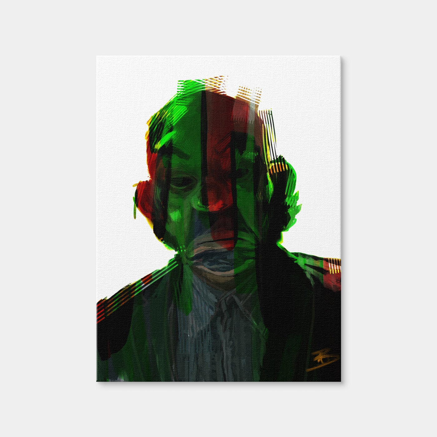 AUTO-MOCKUP WHITE | Abstract Clown | 1 Piece | Gallery Wrap Canvas | group=3x4