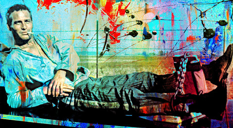 Abstract Cool Hand Luke Wall Art