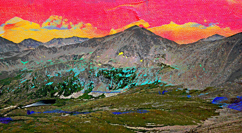 Abstract Democrat Wall Art