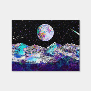 AUTO-MOCKUP WHITE | Abstract Moon | 1 Piece | Gallery Wrap Canvas | group=4x3