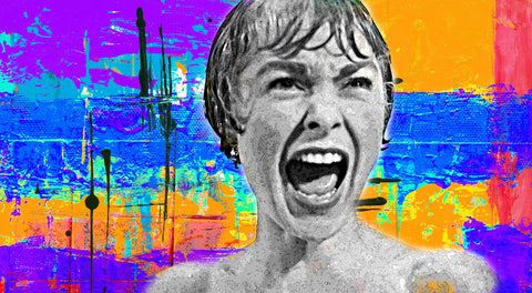 Abstract Psycho Wall Art