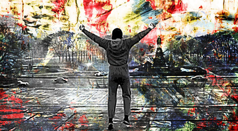 Abstract Rocky Wall Art