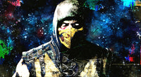 Abstract Scorpion Wall Art