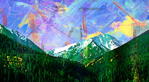 Abstract Torreys Wall Art