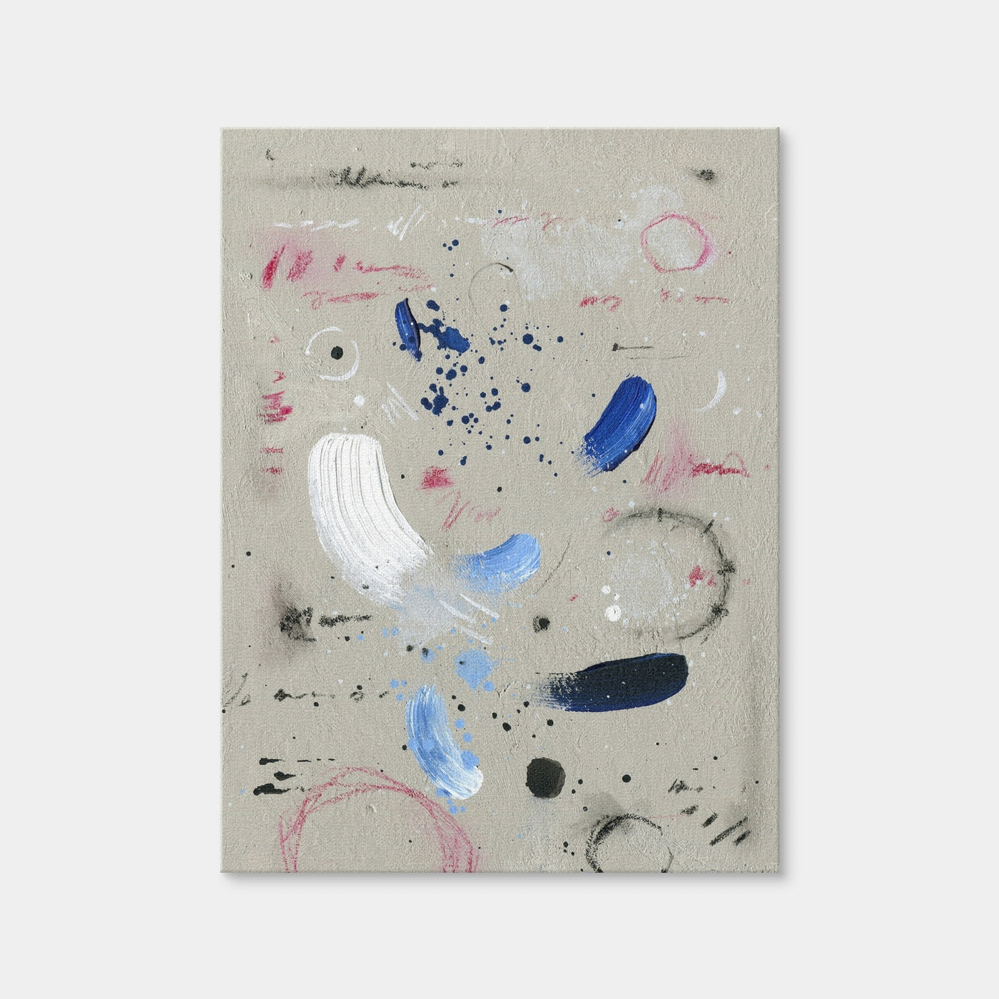 AUTO-MOCKUP WHITE | Abstract Wall | 1 Piece | Gallery Wrap Canvas | group=3x4