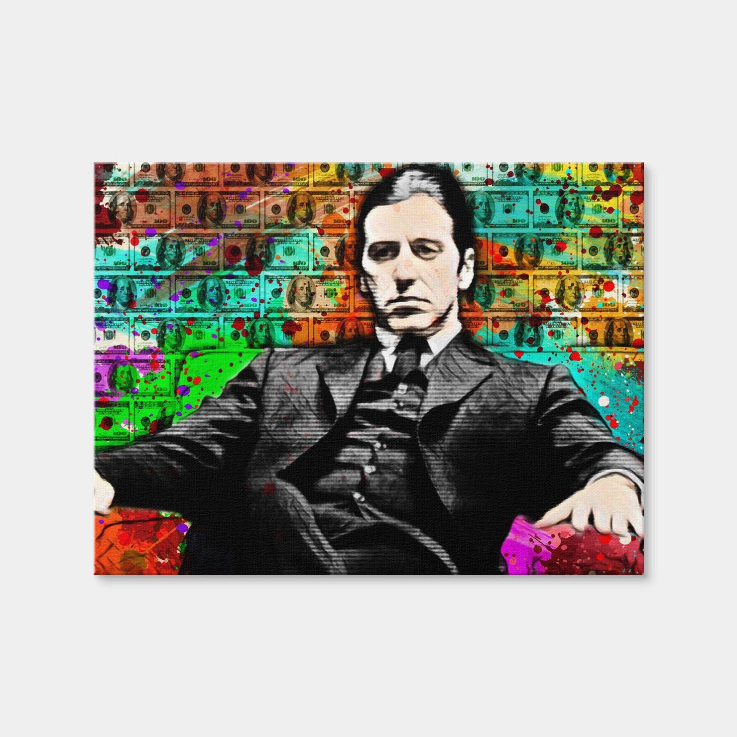 AUTO-MOCKUP WHITE | Abstract Godfather | 1 Piece | Gallery Wrap Canvas | group=4x3