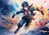 Action Anime Wall Art