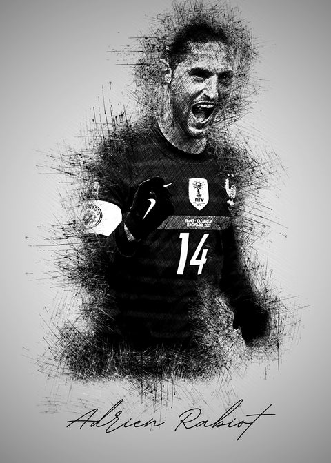 Adrien Rabiot 2 Wall Art
