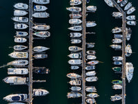 Aerial Marina Wall Art