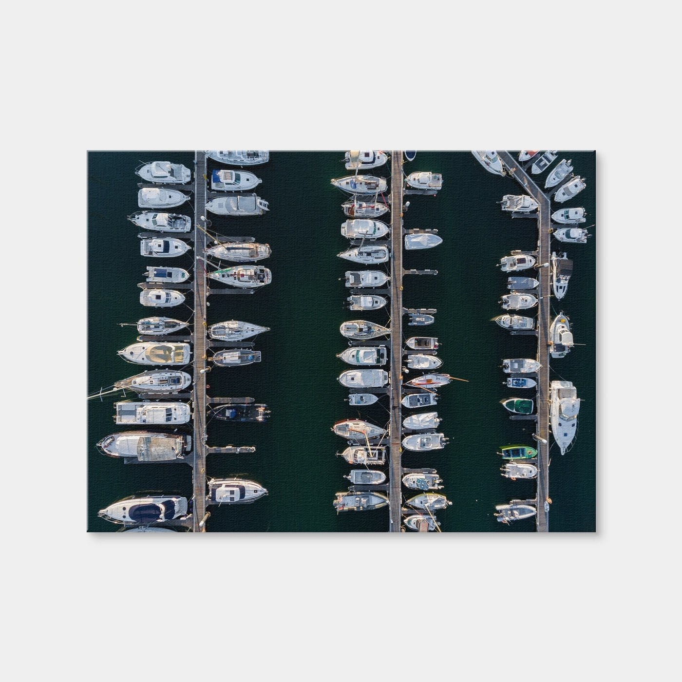 AUTO-MOCKUP WHITE | Aerial Marina | 1 Piece | Gallery Wrap Canvas | group=4x3