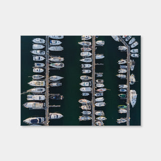 AUTO-MOCKUP WHITE | Aerial Marina | 1 Piece | Gallery Wrap Canvas | group=4x3