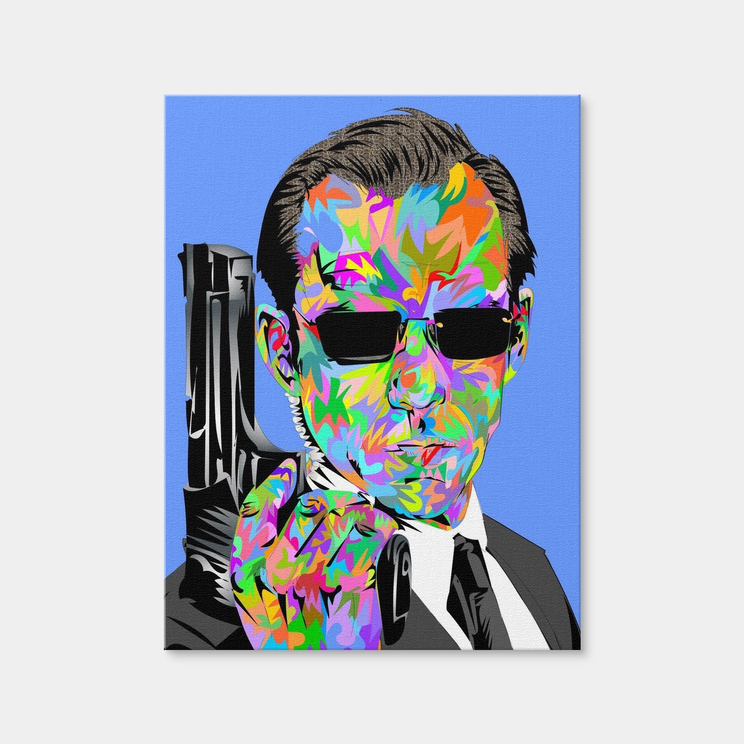 AUTO-MOCKUP WHITE | Agent Smith | 1 Piece | Gallery Wrap Canvas | group=3x4