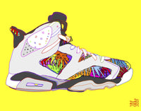 Air Jordan Shoes Wall Art