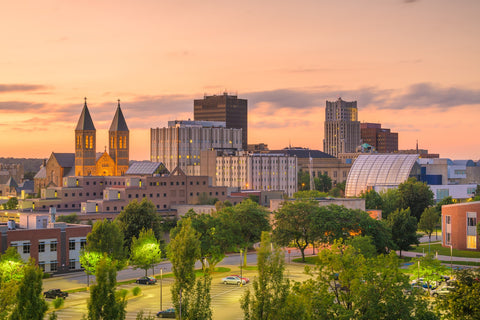Akron Downtown Skyline Wall Art