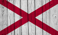 Alabama State Flag Wall Art