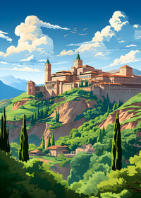 Alhambra - Grenada - Spain Wall Art