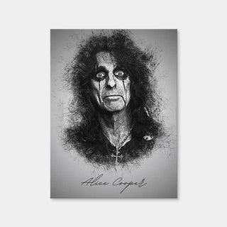 AUTO-MOCKUP WHITE | Alice Cooper | 1 Piece | Gallery Wrap Canvas | group=3x4