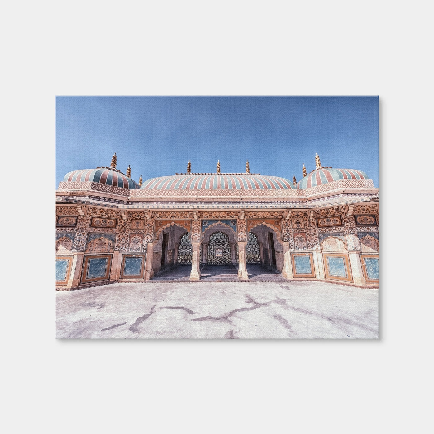 AUTO-MOCKUP WHITE | Amber Fort | 1 Piece | Gallery Wrap Canvas | group=4x3