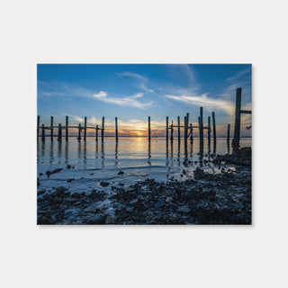 AUTO-MOCKUP WHITE | Amelia Island Florida Sunset | 1 Piece | Gallery Wrap Canvas | group=4x3