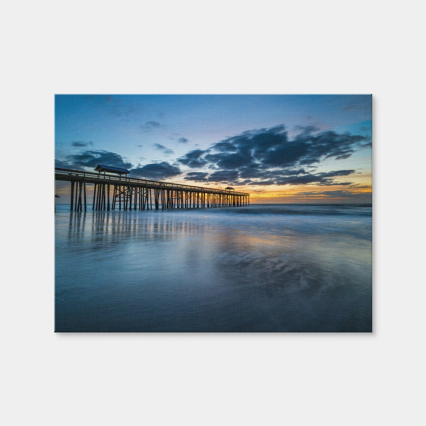AUTO-MOCKUP WHITE | Amelia Island Pier | 1 Piece | Gallery Wrap Canvas | group=4x3