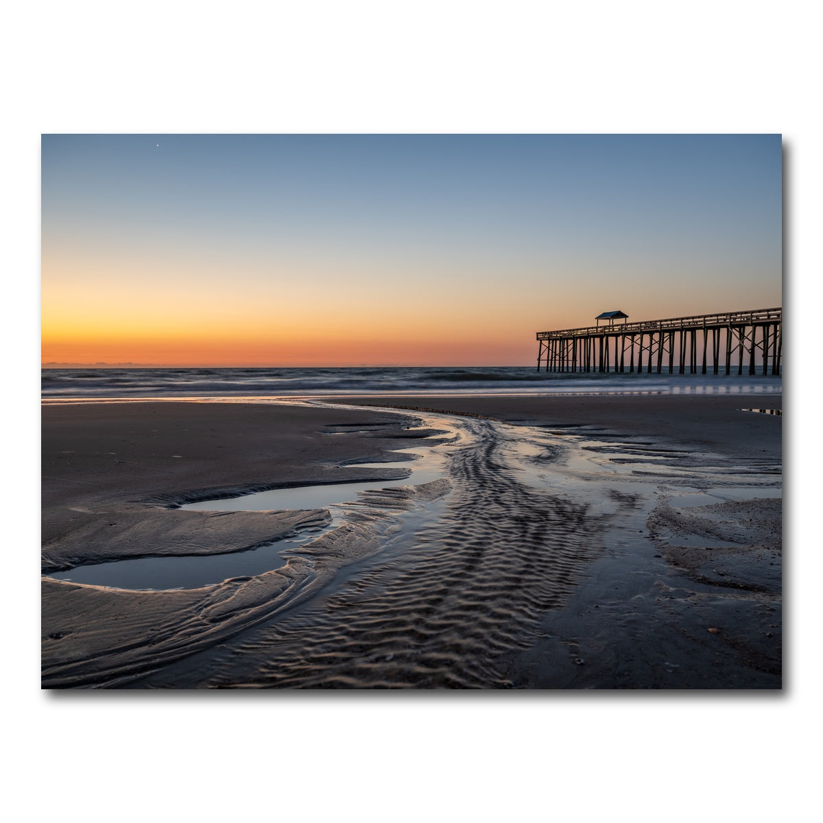 AUTO-MOCKUP WHITE | Amelia Island Sunrise | 1 Piece | Gallery Wrap Canvas | group=4x3