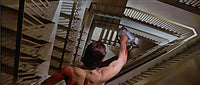 American Psycho Staircase Painted Wall Art