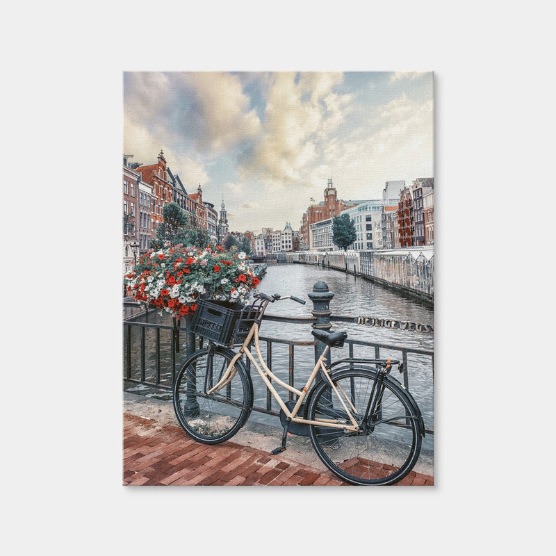 AUTO-MOCKUP WHITE | Amsterdam Canal | 1 Piece | Gallery Wrap Canvas | group=3x4