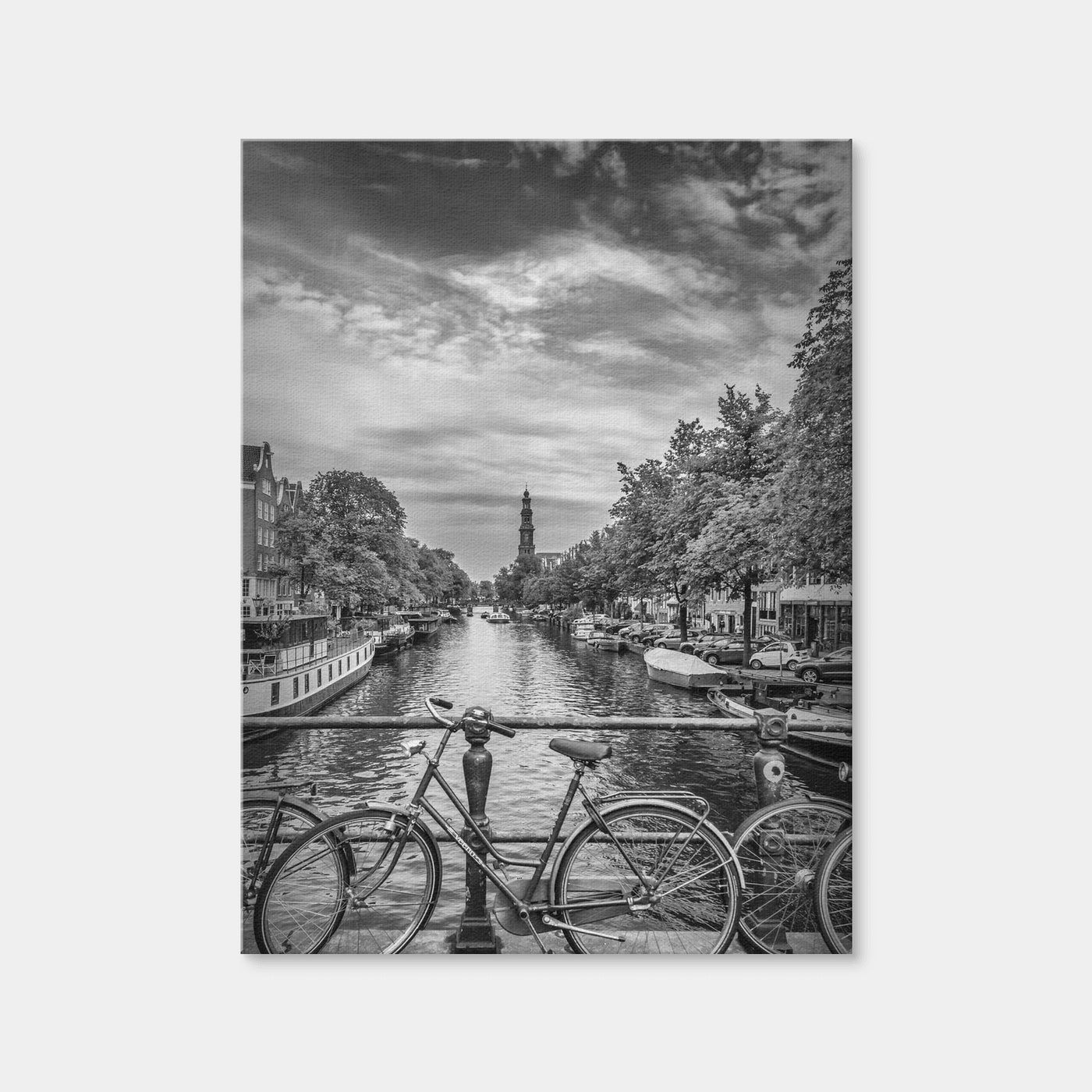 AUTO-MOCKUP WHITE | Amsterdam Cityscape | 1 Piece | Gallery Wrap Canvas | group=3x4