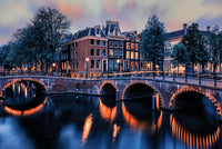 Amsterdam Sunset Wall Art