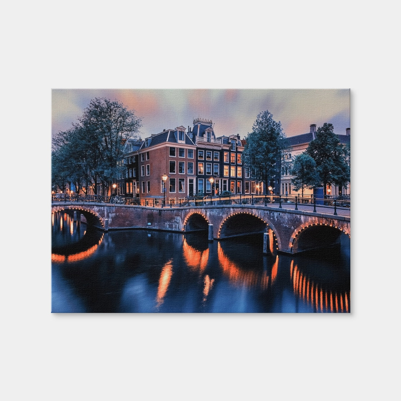 AUTO-MOCKUP WHITE | Amsterdam Sunset | 1 Piece | Gallery Wrap Canvas | group=4x3