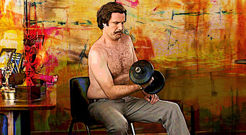 Anchorman Workout Wall Art