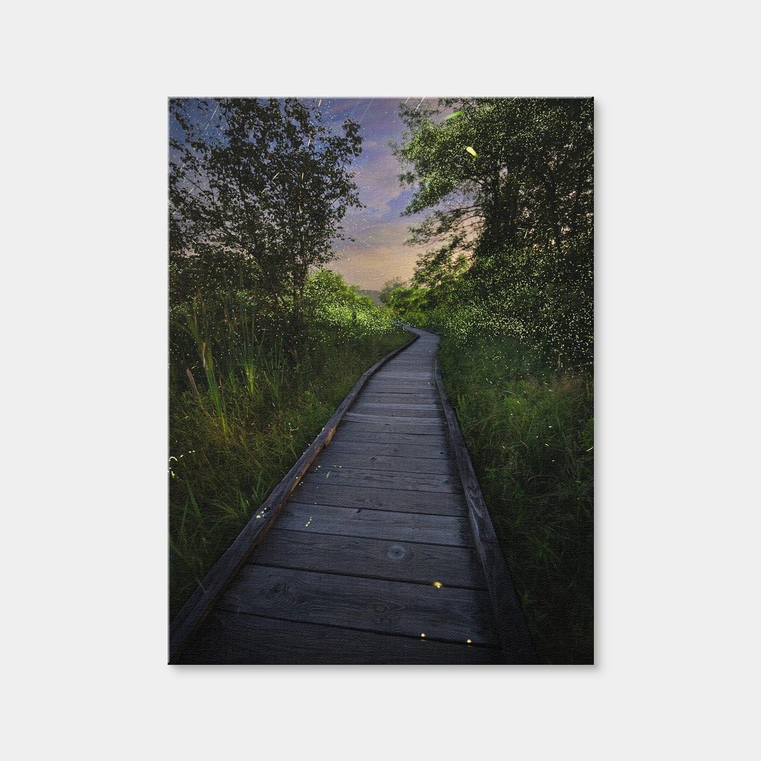 AUTO-MOCKUP WHITE | And the Fireflies WInk and Glow | 1 Piece | Gallery Wrap Canvas | group=3x4