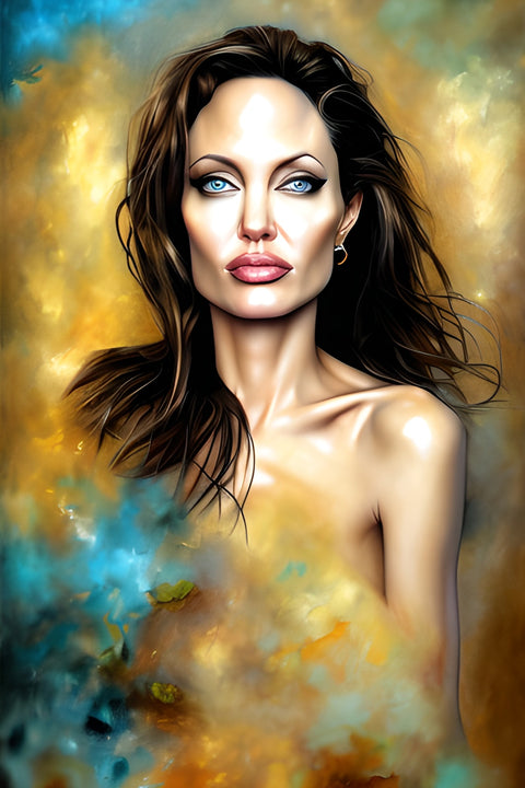 Angelina Jolie Wall Art