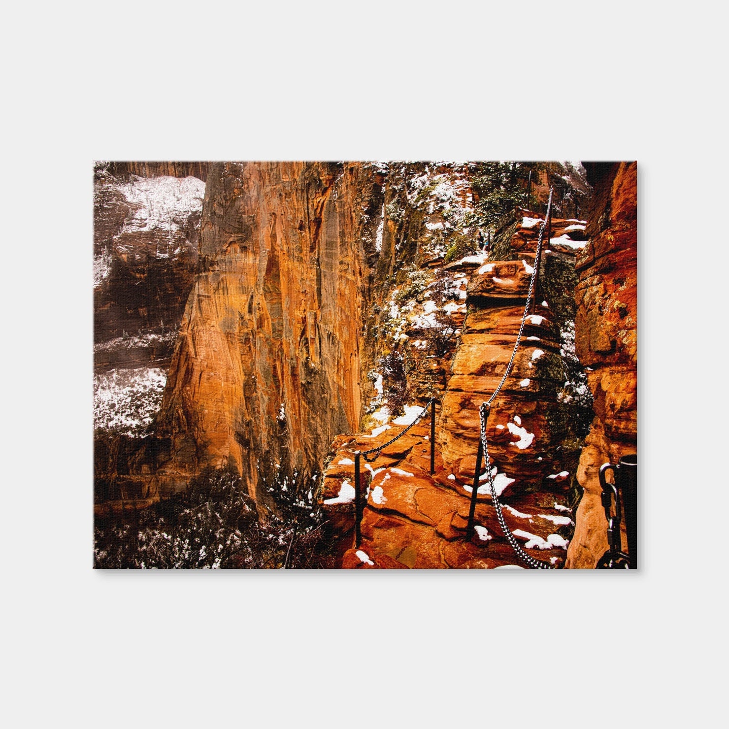 AUTO-MOCKUP WHITE | Angels Landing Trail | 1 Piece | Gallery Wrap Canvas | group=4x3