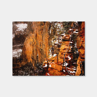 AUTO-MOCKUP WHITE | Angels Landing Trail | 1 Piece | Gallery Wrap Canvas | group=4x3