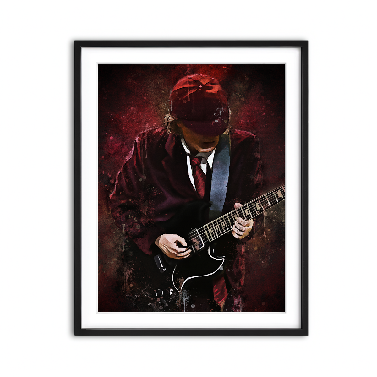 Framed Print 3x4 Black