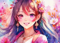Anime Girl Wall Art